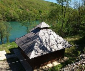 Vacation home on the bay of Drina Mitrovac Serbia