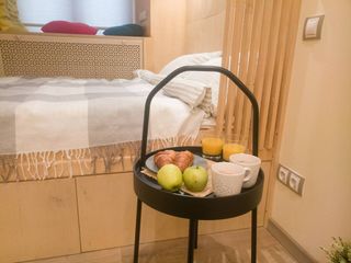 Cozy studio near Neva river for 2+1 guests