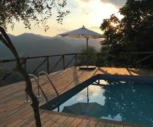 piscina con vista Bagni di Lucca Italy