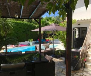 Bed,Kitchen and Swimming Pool Villa Esterel Boulouris France