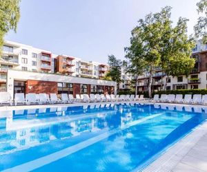 Apartament pomarańczowy z basenem,sauną-blisko morza. Kolobrzeg Poland