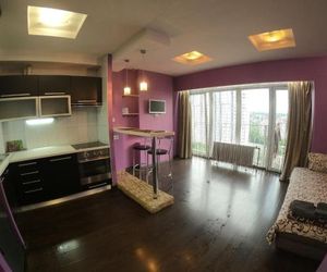 LUX apartment on Kirova 27d view 15 floor Dnipro Ukraine