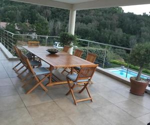 villa T4 piscine vue mer Ajaccio France