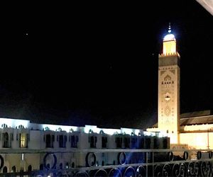 Sablettes 4, superb view over the mosque, luxurious, central Casablanca Morocco
