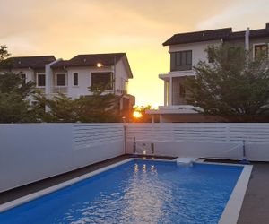 Romantic Double Room 203 at HUPO Resort Pool Villa Batu Ferringhi Malaysia