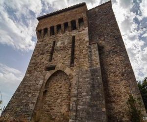 Torre Caetani- Night in a medieval tower Todi Italy