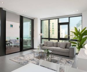 HOLYGUEST - Luxury 2BR next RoyalBeach with Sea View #7 Tel Aviv Israel