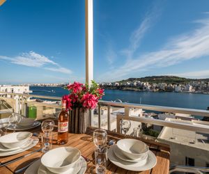 Bayview  Apt with a Sunny Sea View Terrace and BBQ Mellieha Republic of Malta