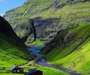 Cottage in Saksun Faroe Islands Denmark