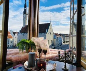 Amazing Town Hall Square View Apartment with Jacuzzi Tallinn Estonia