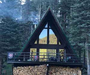 Elk Run A-Frame House Red River United States