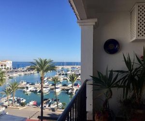 2257-Stunning penthouse first line port sea view Manilva Spain