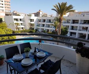 Apartment Casa Palmera only 150 meters to the beach, heated pool, wifi, SAT-TV, balcony with poolview Playa de las Americas Spain