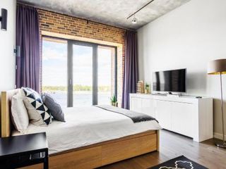 Panoramic sea view Loft Apartment on Vasilievsky island