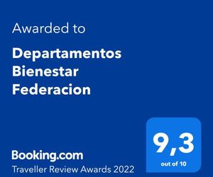 Departamentos Bienestar Federacion Federacion Argentina