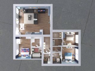 Riverside Minin Apartment 140m2