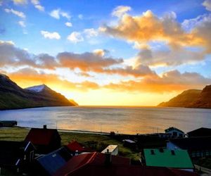 Gøtugjógv Log House Faroe Islands Denmark