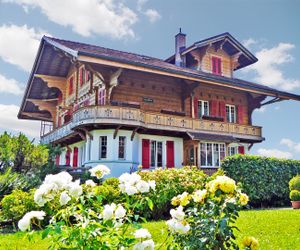 Traditional Swiss Chalet- Deluxe Junior Suite No.3 Interlaken Switzerland