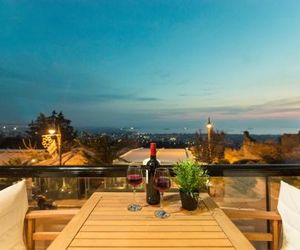 Old town view apartment Thessaloniki Greece