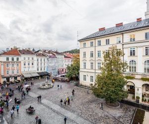 Romari Rynok Square Lvov Ukraine