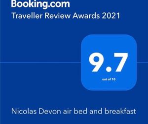 Nicolas Devon air bed and breakfast Ilfracombe United Kingdom