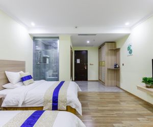 Twin Bed Room(No Window) -24H free shuttle Huadong China