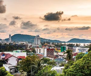 ET503 - Seaview studio in Patong, kitchen, washer Patong Thailand