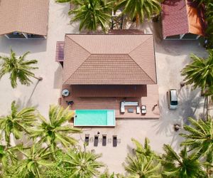 Main House in Alegria Beach, Siargao Island. Catangnan Philippines