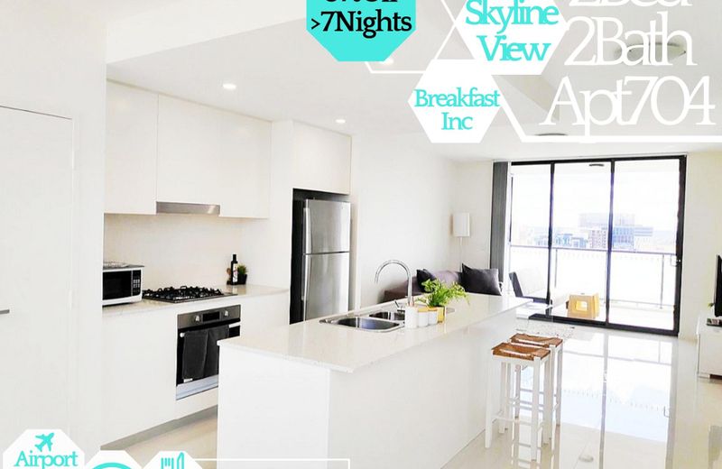 Stylish 2Bed 2Bath Apt -Breakfast + View Included!