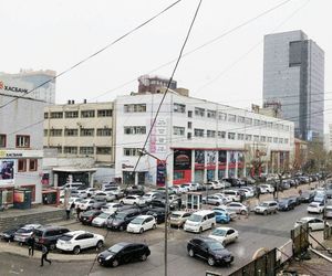 Historic building close to State department store Ulan Bator Mongolia