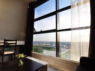 Стильная видовая студия на 21 этаже апарт-отеля