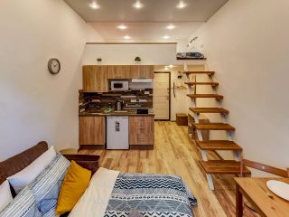 old center, new studio, clean and modern