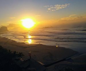 Quarto beira mar com linda vista Guaruja Brazil