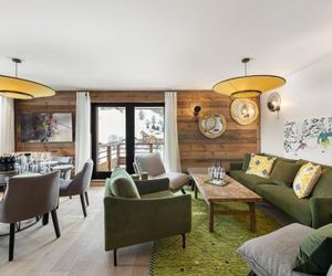 Appartement vue piste - 6 pax - Salon avec Cheminée T201 Val-dIsere France