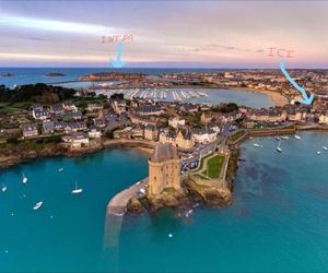 3 Pièces à 50 mètres du bord de mer St. Malo France