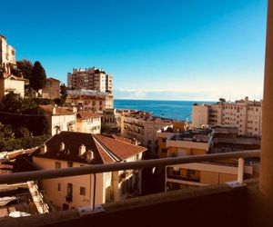 Studio with the sea view, balcony, Monaco, Riviera, Jardins dElisa Beausoleil France
