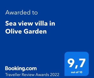 Sea view villa in Olive Garden Nea Kallikratia Greece