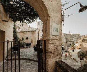 Aque cave Matera Italy