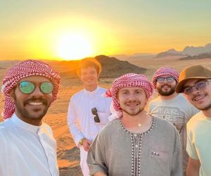 Wadi Rum Desert Colored Ramm Jordan