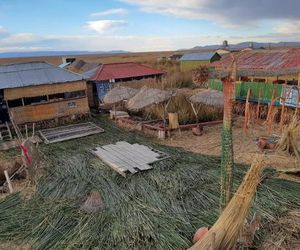 Quechua lodge Titicaca Puno Peru