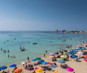 On the beach Torre Lapillo Italy