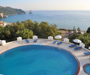 Studio apartments maria with pool in Agios Gordios Beach Agios Gordios Greece