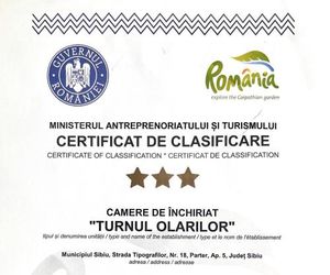 Apartament Turnul Olarilor Sibiu Romania