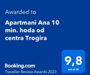 Apartmani Ana 10 min. hoda od centra Trogira Trogir Croatia