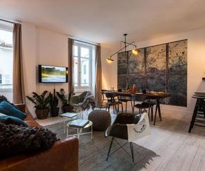 Vintage Duplex Apartment with Parking in Biarritz Center Biarritz France