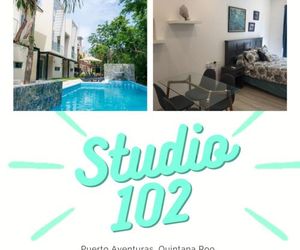 Estudio nuevo dentro del complejo residencial Villa Marina en Puerto Aventuras, Quintana Roo Xpu-Ha Mexico