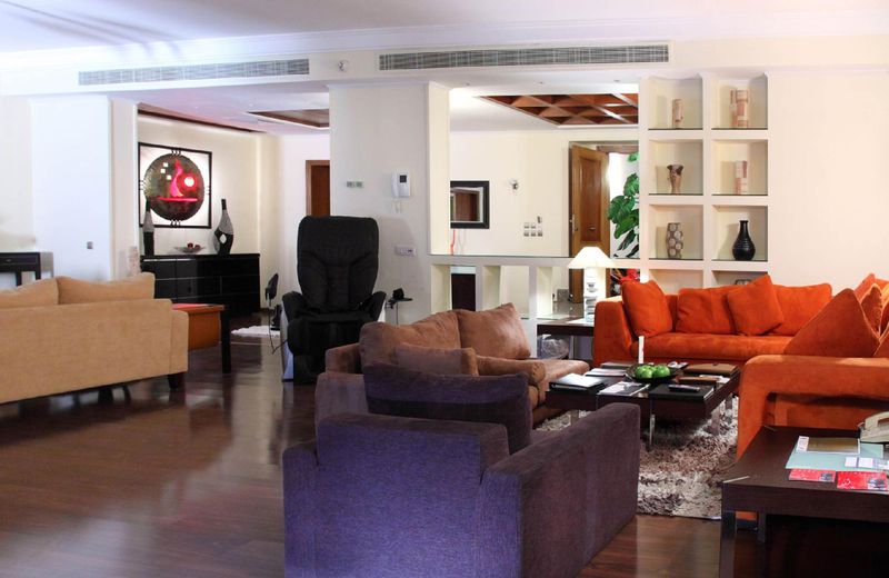 A 4 Bedroom Contemporary Villa is Furnished With Luxe Imported Italian Furniture