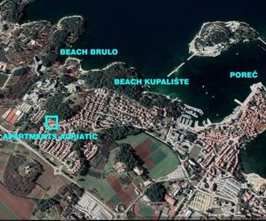 Apartments Poreč beach area Simo Porec Croatia