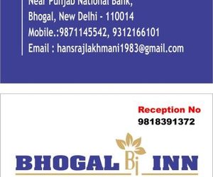 Bhogal inn Delhi City India