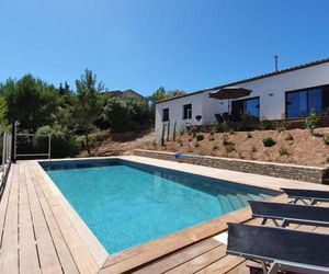 Single storey, modern villa with airconditioning, heatable private pool and view Oupia France